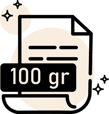 سربرگ 100 گرم