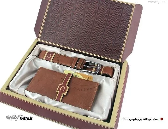 ست چرمی مدیریتی 2 تکه