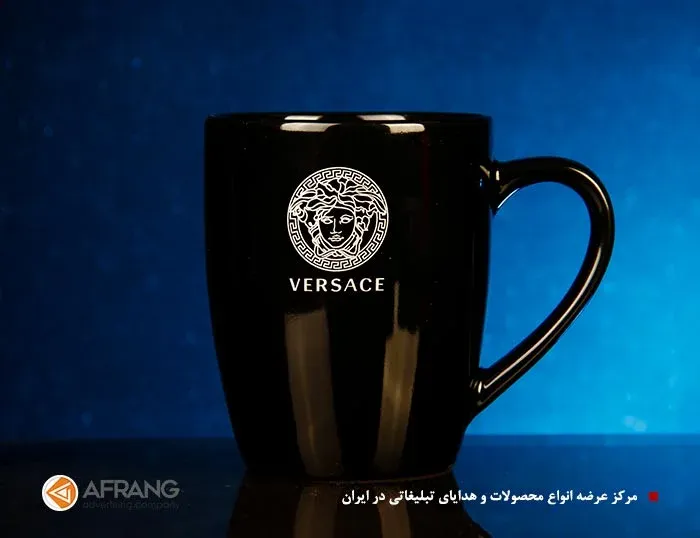 ماگ سرامیکی مشکی 7007 با چاپ لوگو اختصاصی — لیوان سرامیکی تبلیغاتی | گیفتو
