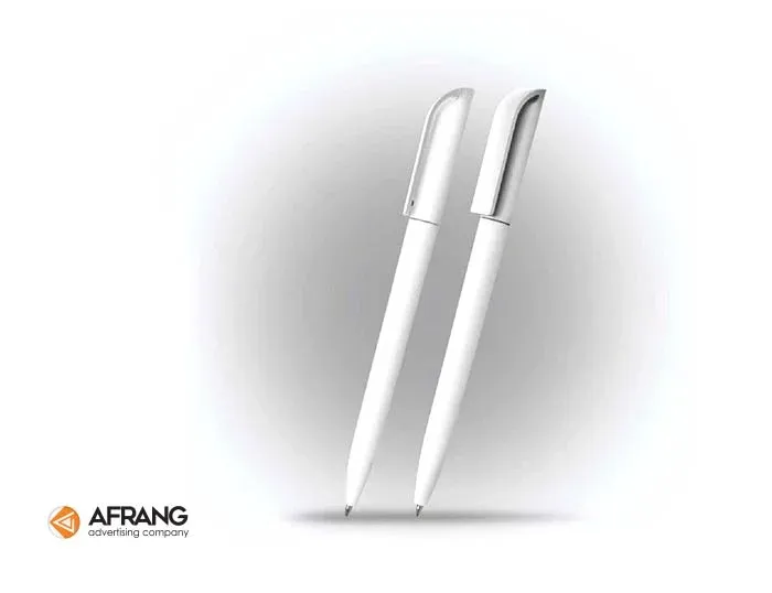 خودکار پلاستیکی میرا سفید 541
