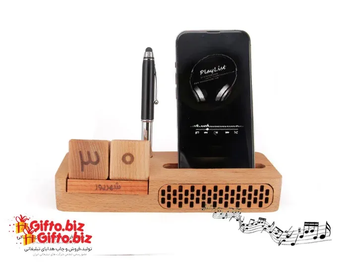 تقویم رومیزی چوبی ZC023