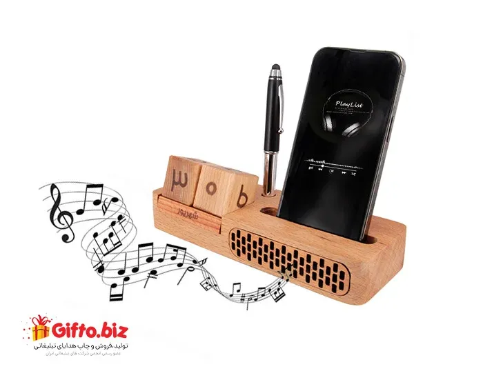 تقویم رومیزی چوبی ZC023