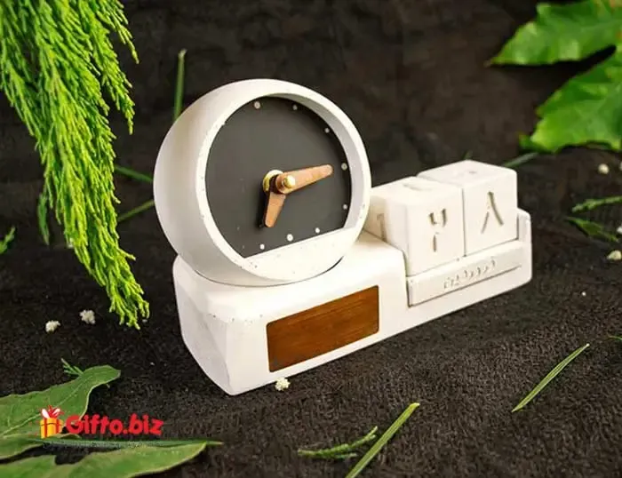 ست تقویم رومیزی بتنی مدران GBO88