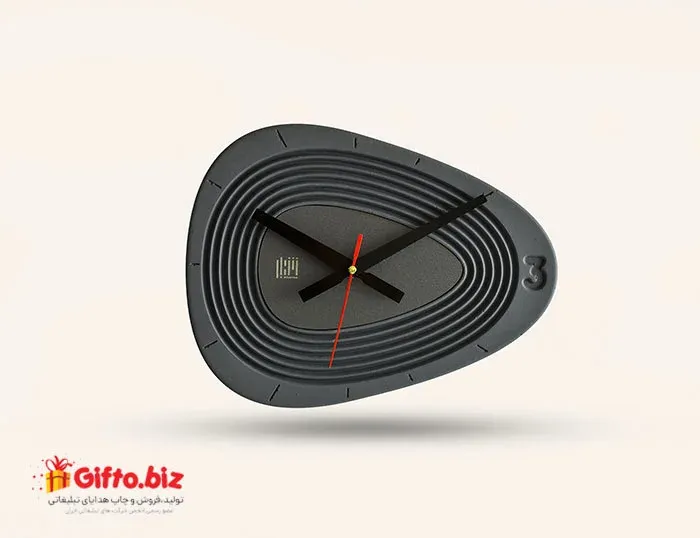 ساعت دیواری بتنی سه بر
