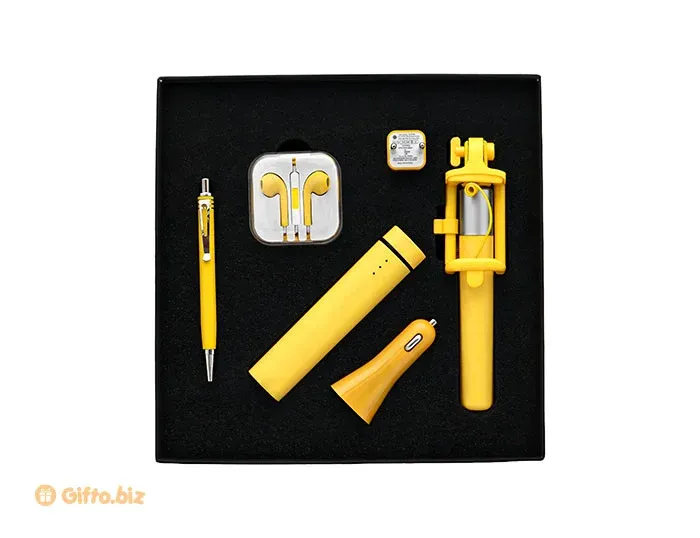 ست هدیه تبلیغاتی دیجیتال پاوربانک تبلیغاتی و اسپیکر دار