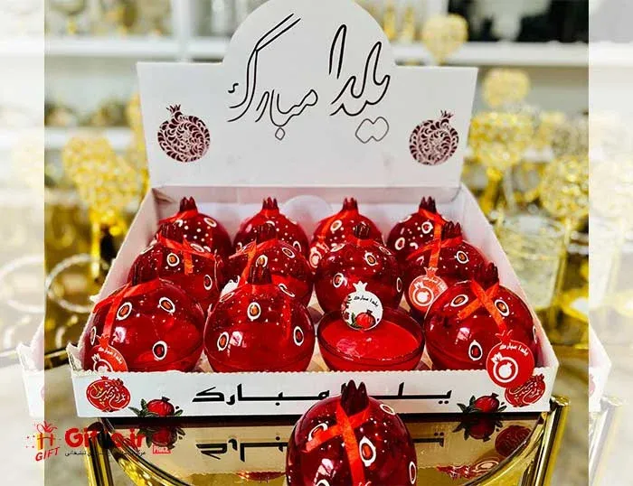 شمع انار هدیه شب یلدا SA011