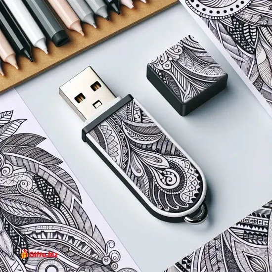 چاپ روی فلش مموری