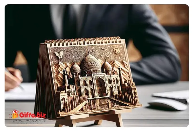 انواع تقویم رومیزی تبلیغاتی