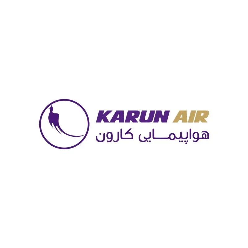 دانلود رایگان لوگو با کیفیت هواپیمایی کارون