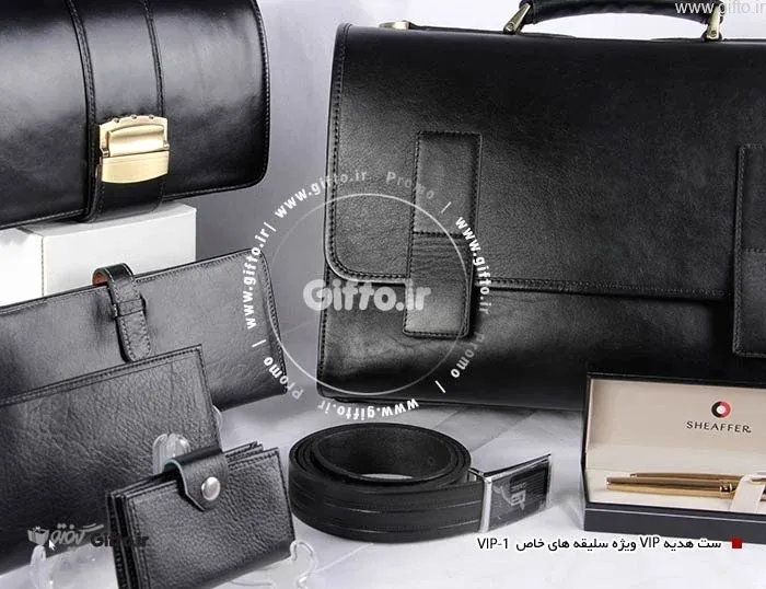 ست مدیریتی نفیس VIP1 تبلیغاتی با چاپ لوگو اختصاصی — ست مدیریتی | گیفتو