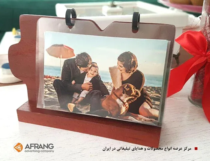 آلبوم عکس چوبی تبلیغاتی نیک