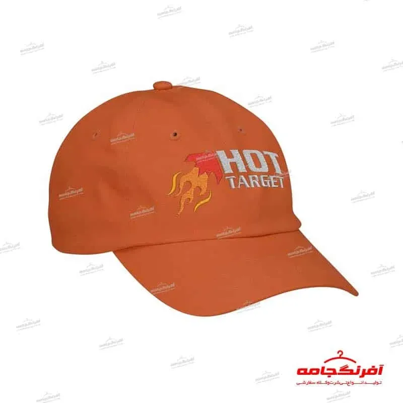 کلاه تبلیغاتی فلامنت GP2 - کلاه تبلیغاتی با چاپ و گلدوزی کلاه | گیفتو