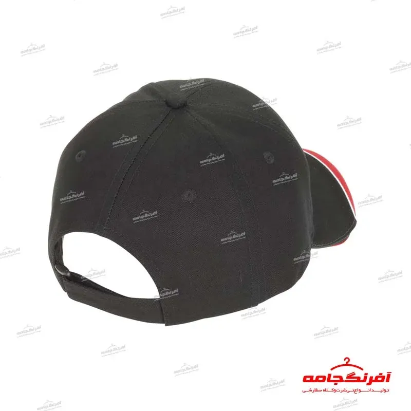 کلاه تبلیغاتی کتان GP6 - کلاه تبلیغاتی با چاپ و گلدوزی کلاه | گیفتو