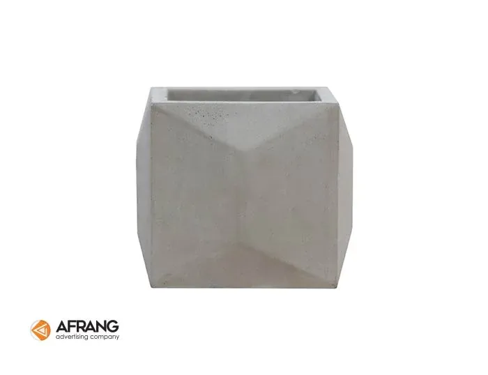 گلدان بتنی مدل Cubo