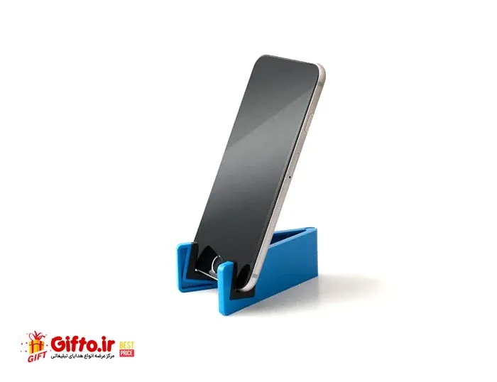 پایه موبایل ارزان KP01 آبی با گوشی
