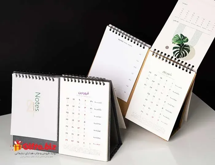 تقویم رومیزی طرح گل AZ61