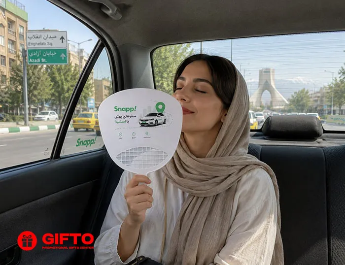 بادبزن پلاستیکی دیبا