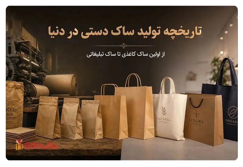 تاریخچه تولید ساک دستی در دنیا؛ از اولین ساک کاغذی تا ساک تبلیغاتی